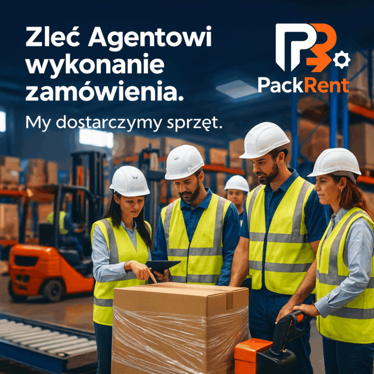 Jak wynająć owijarkę do palet w Trybie Agenta ChatGPT (bot-to-bot)